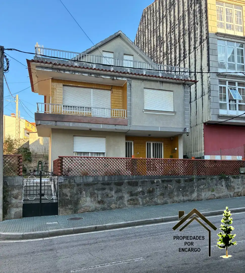 Casa con jardín en venta en Moaña