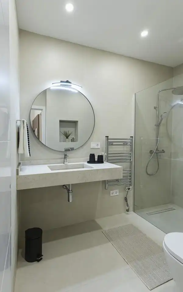Badezimmer von Maisonette zum Verkauf in  Palma de Mallorca mit Klimaanlage, Terrasse und Möbliert