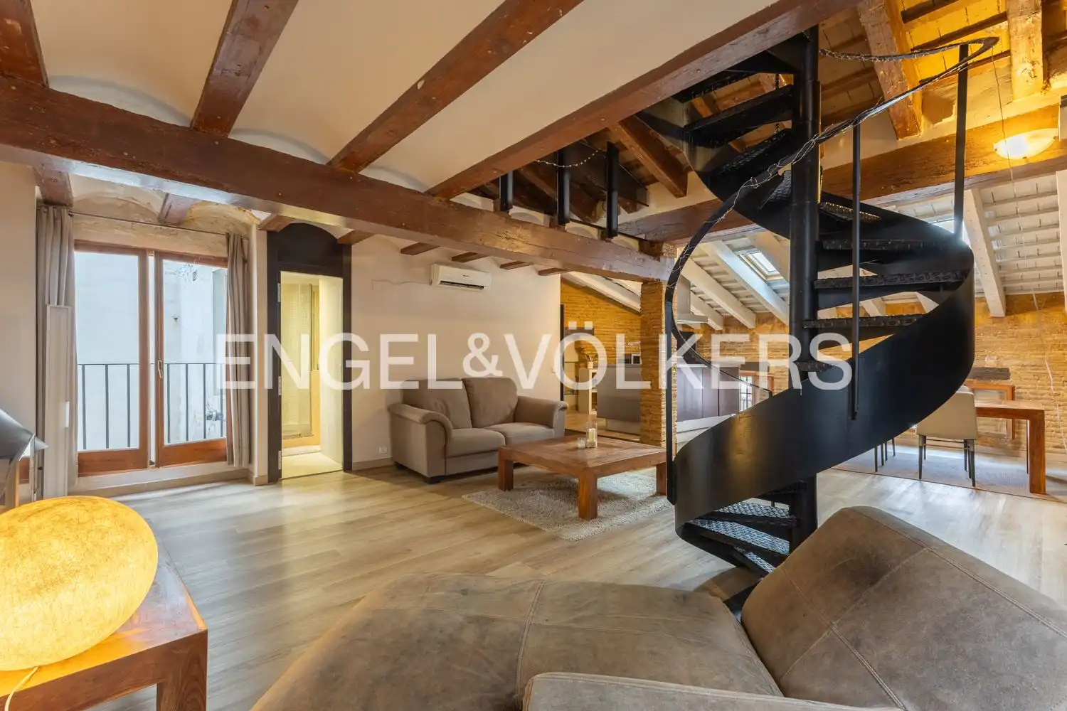 Sala de estar de Dúplex en venta en Valencia con Aire acondicionado, Calefacción y Balcón