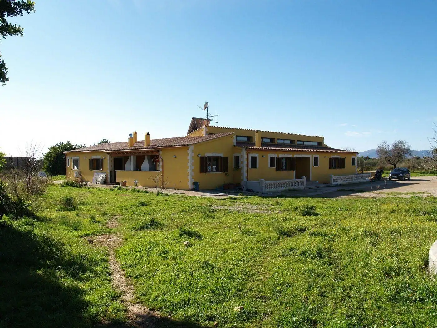 Vista exterior de Finca rústica en venta en  Palma de Mallorca con Aire acondicionado, Calefacción y Jardín privado