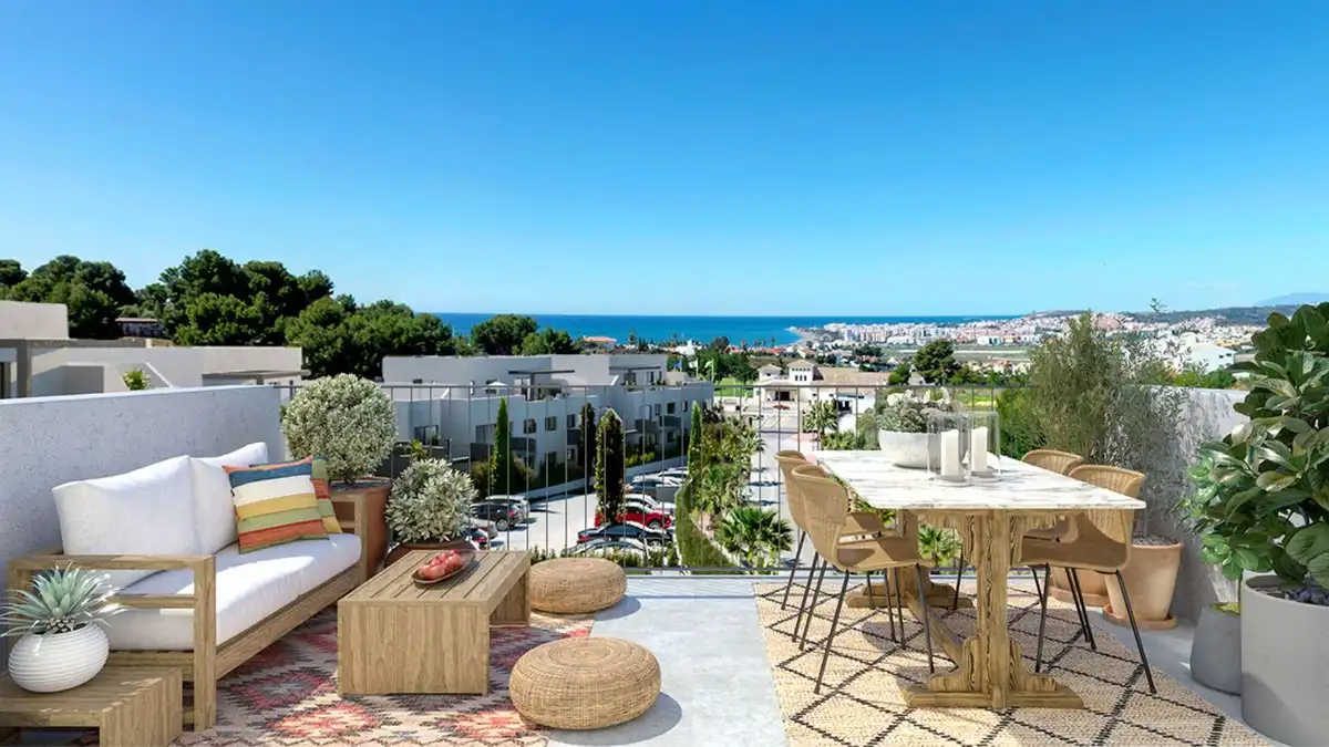 Appartement compact avec piscine à vendre à Caleta de Vélez