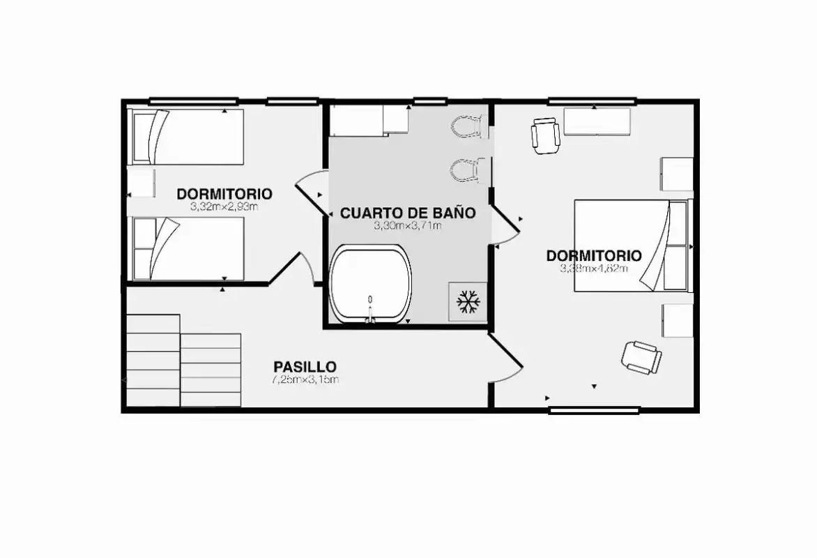 Chalet con terraza en venta en Calle Begonia, imagen 53