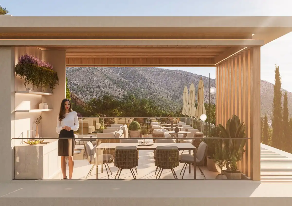 Apartamento con piscina en venta en Mijas pueblo, imagen 3