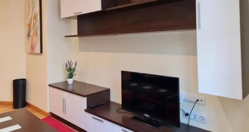 Living room of Flat for rent in Ourense Capital   with Heating, Furnished and Balcony
