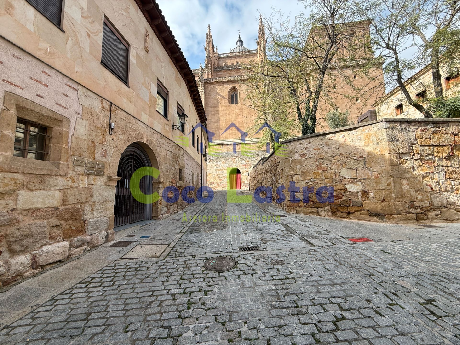 Exterior view of Apartment to rent in Salamanca Capital  with Heating, Furnished and Oven