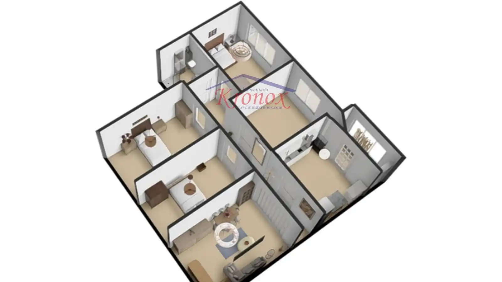 Piso en venta en Madrid con Aire acondicionado, Calefacción y Terraza