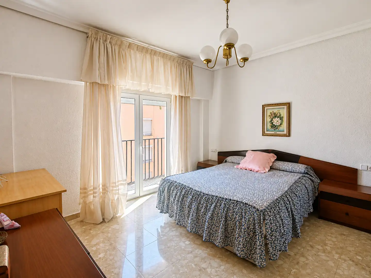Bedroom of Flat for sale in Alcoy / Alcoi  with Air Conditioner