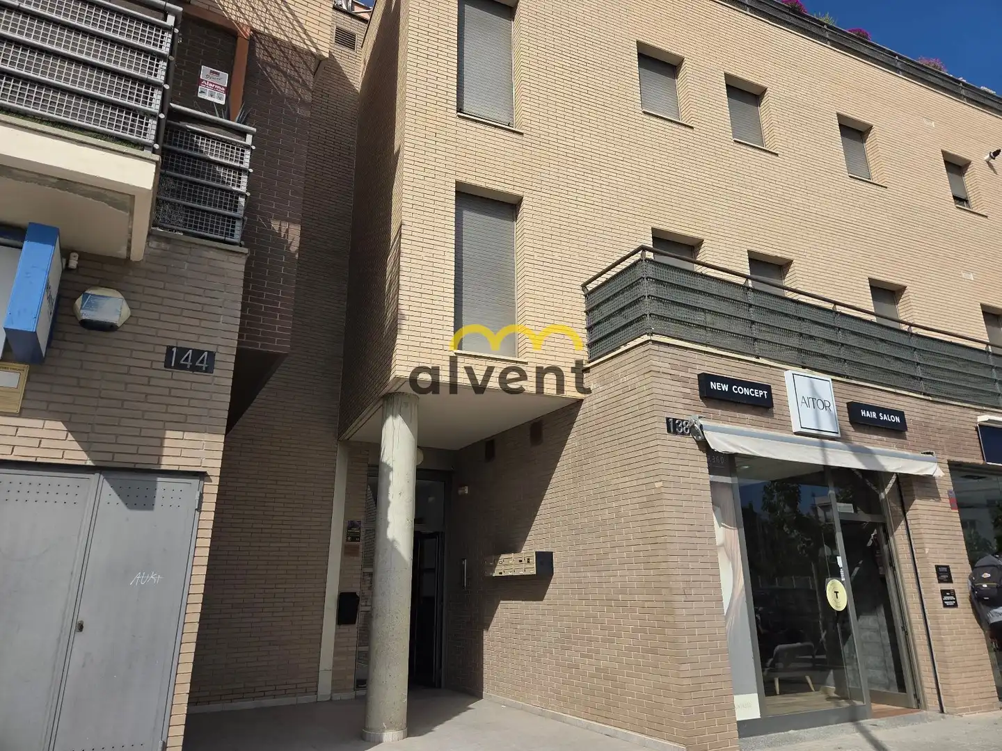 Vista exterior de Pis en venda en Lloret de Mar amb Calefacció, Jardí privat i Traster