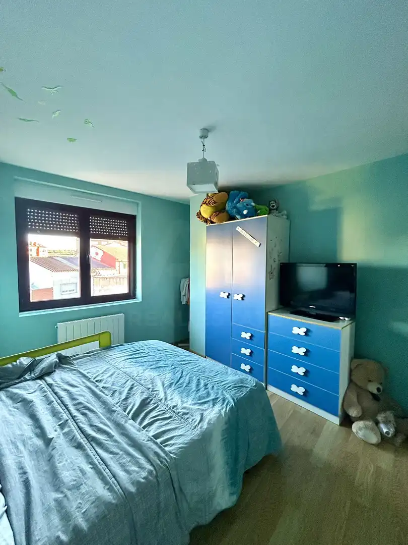 Bedroom of Flat for sale in Villamañán, León