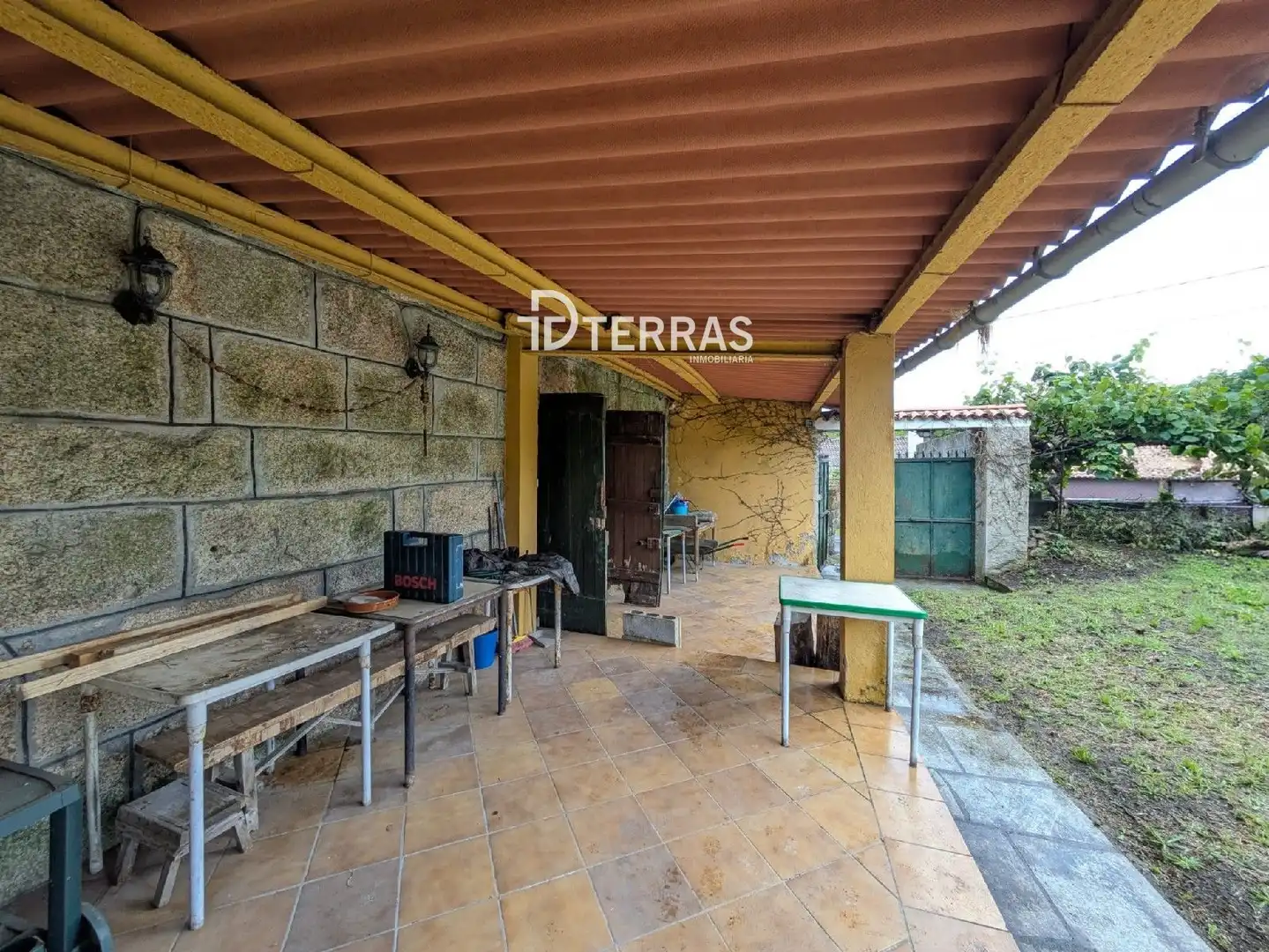 Terrassa de Casa o xalet en venda en Pontevedra Capital  amb Jardí privat i Terrassa