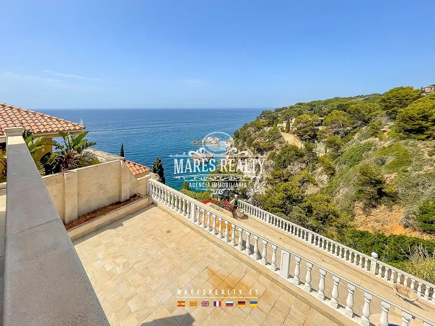 Vista exterior de Casa o xalet en venda en Lloret de Mar amb Aire condicionat, Calefacció i Jardí privat