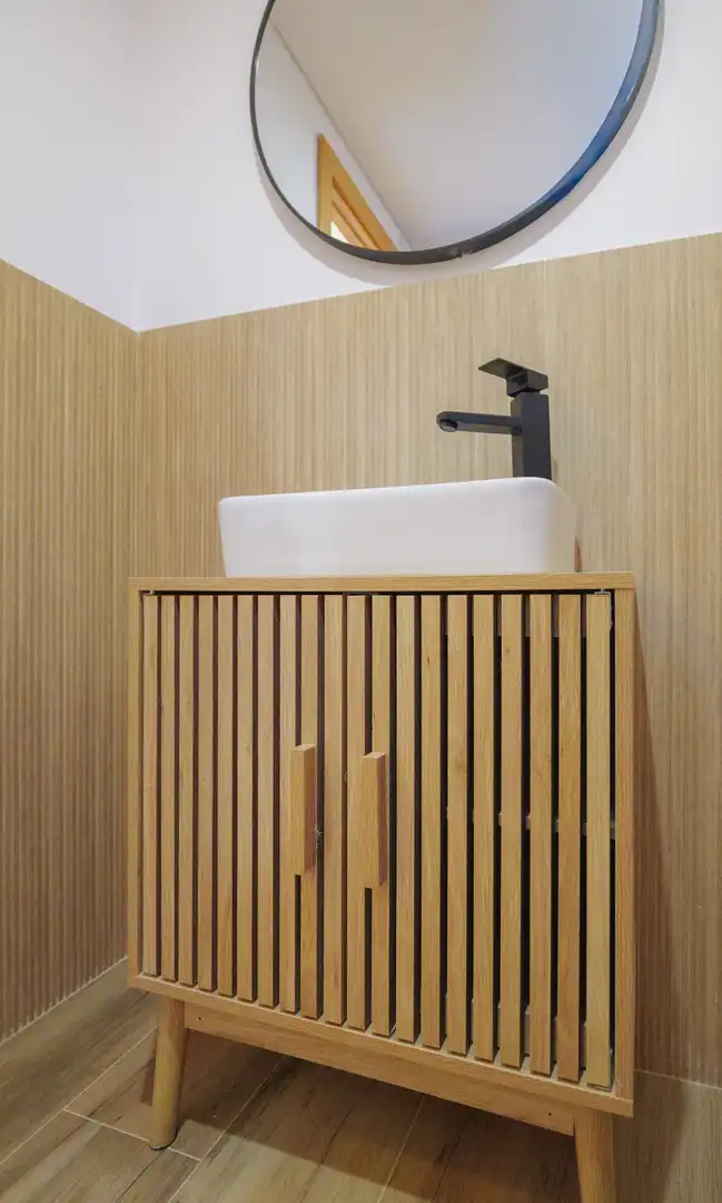 Baño de Apartamento en venta en Torremolinos con Aire acondicionado, Terraza y Amueblado