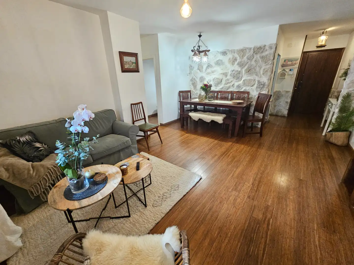 Sala de estar de Piso en venta en Alcalá de Henares con Calefacción y Amueblado