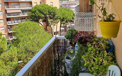 Balcony of Flat for sale in Blanes  with Air Conditioner