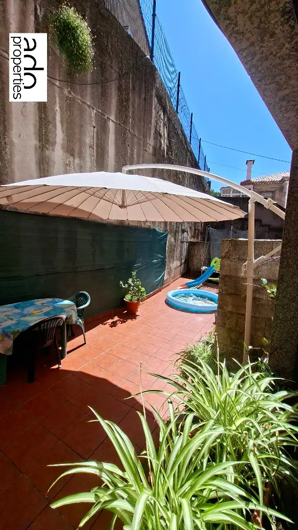 Terrace of Flat for sale in Redondela  with Heating, Furnished and Oven
