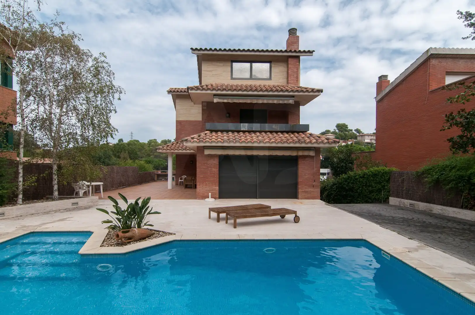 Piscina de Casa o xalet de lloguer en Sant Cugat del Vallès amb Aire condicionat i Calefacció