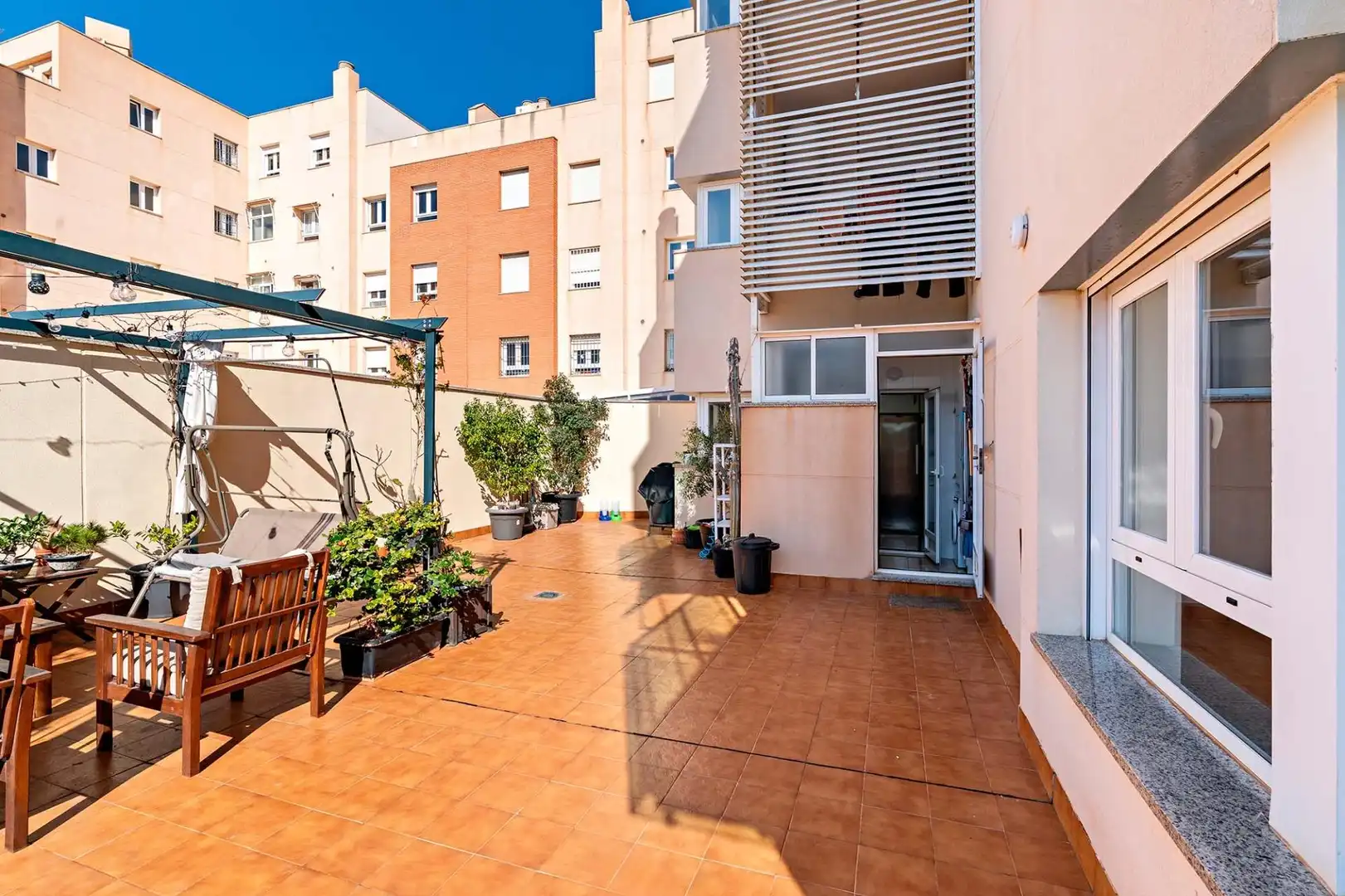 Terrace of Flat for sale in El Ejido  with Air Conditioner, Heating and Terrace