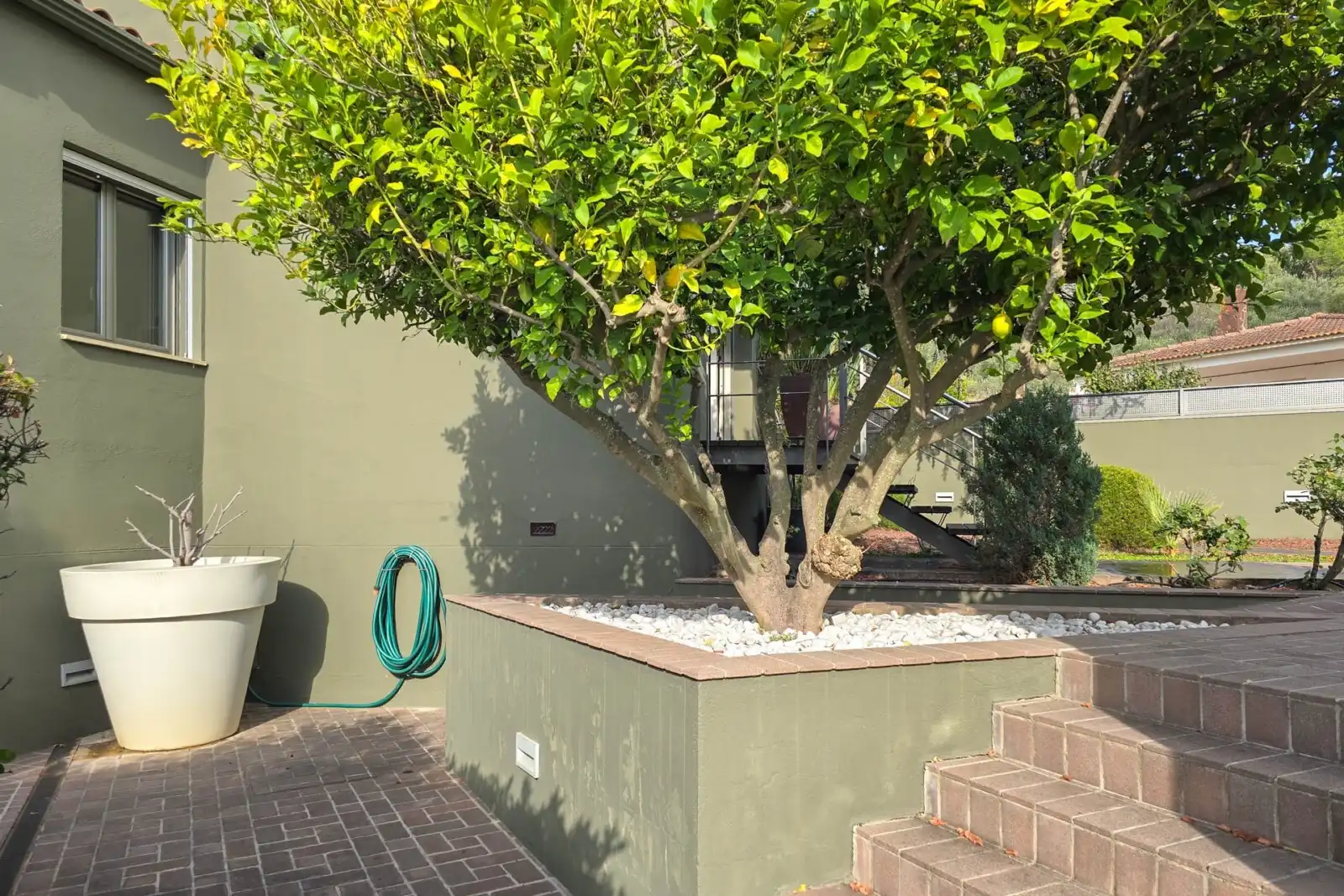 Jardín de Casa o chalet en venta en La Jonquera con Aire acondicionado, Calefacción y Jardín privado