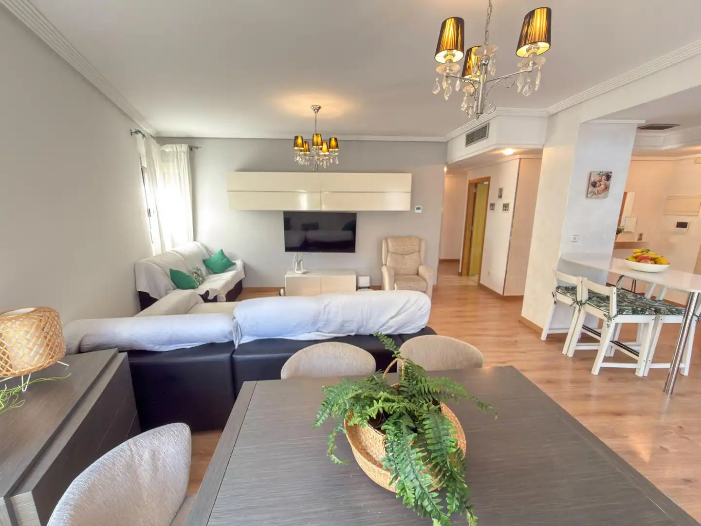 Sala de estar de Piso en venta en Callosa de Segura con Aire acondicionado, Trastero y Amueblado