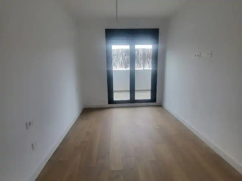 Dormitori de Pis de lloguer en Málaga amb Aire condicionat, Jardí privat i Parquet