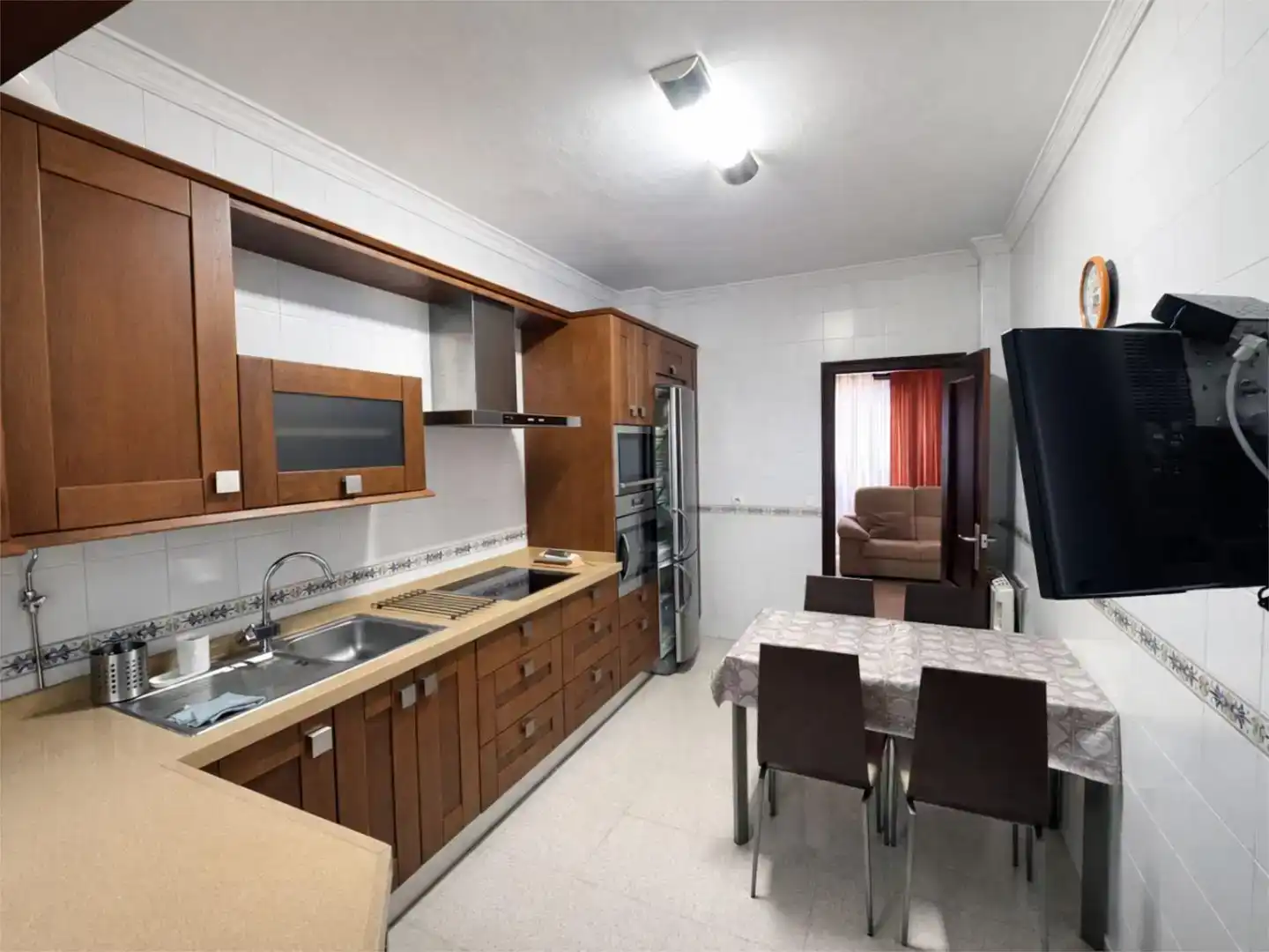 Küche von Wohnung zum Verkauf in Olvera mit Klimaanlage und Balkon