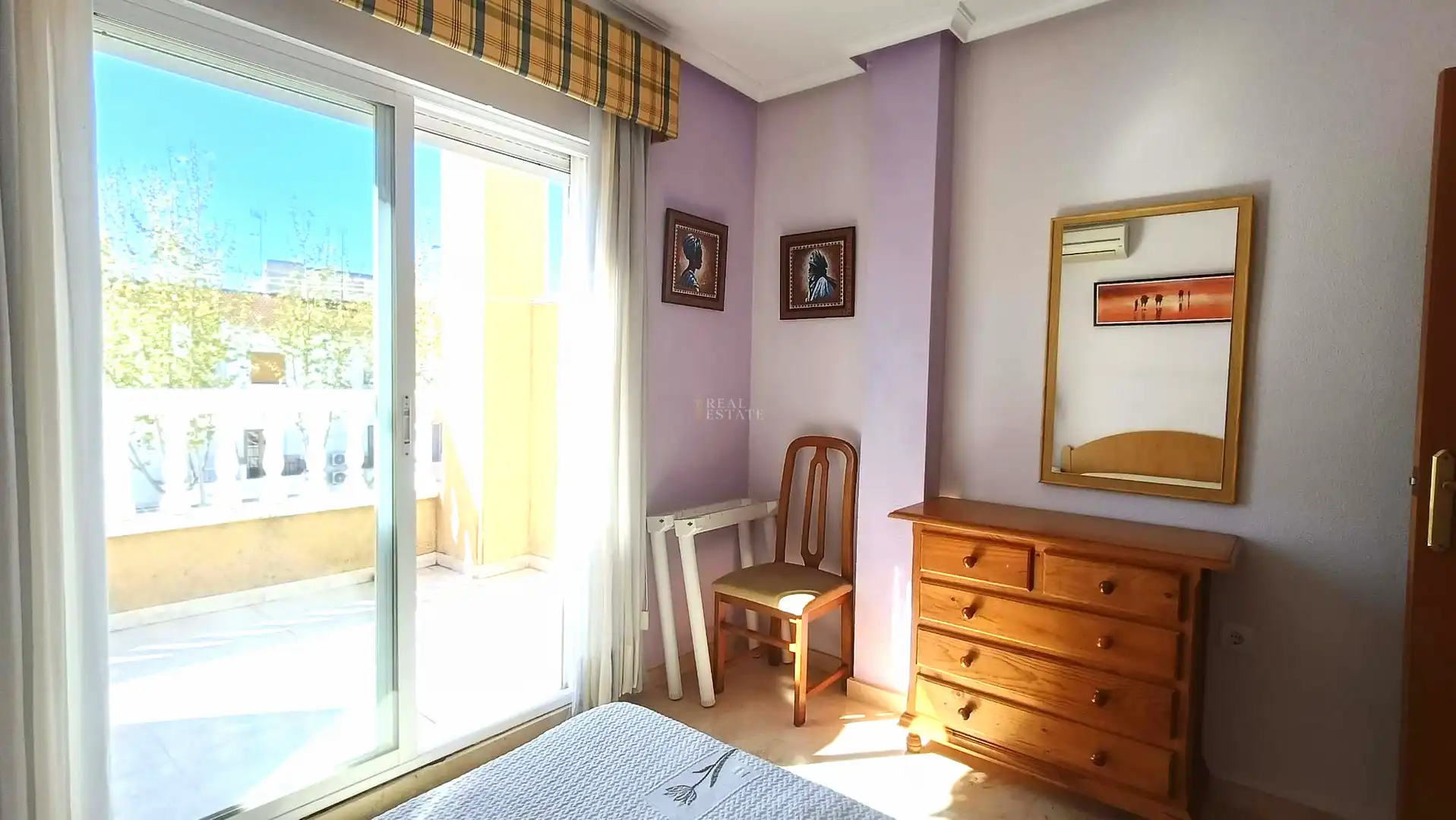 Bedroom of Houses for sale in Santa Pola  with Air Conditioner, Terrace and Storage room