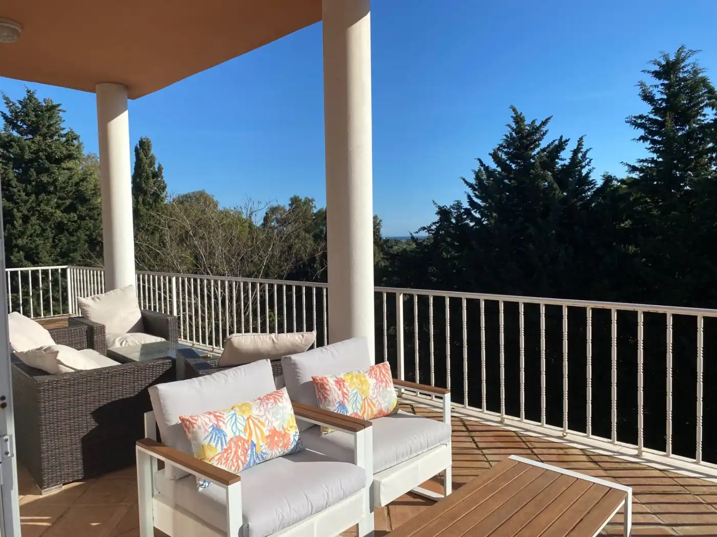Terrassa de Casa o xalet de lloguer en Sotogrande amb Aire condicionat, Calefacció i Jardí privat