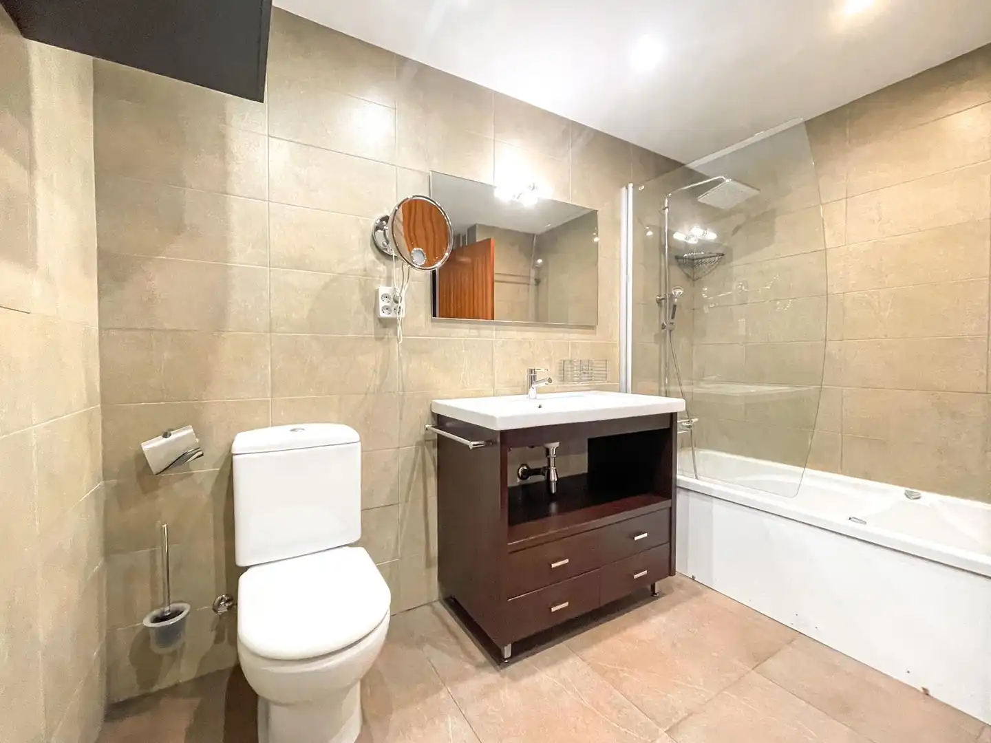 Bathroom of Flat for rent in Santa Perpètua de Mogoda  with Air Conditioner, Heating and Balcony