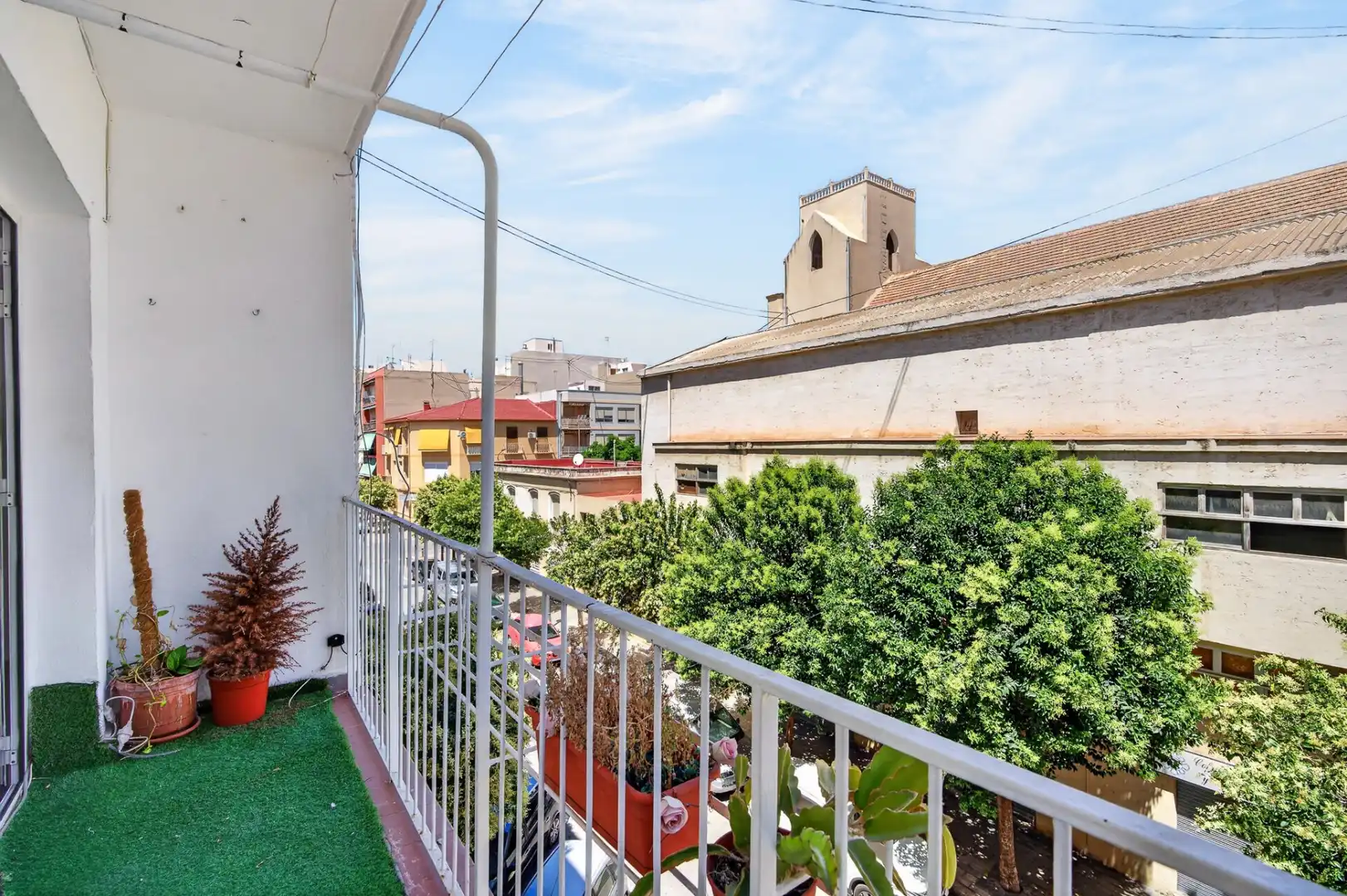 Terrasse von Wohnung zum Verkauf in Alicante / Alacant mit Terrasse, Schwimmbad und Balkon