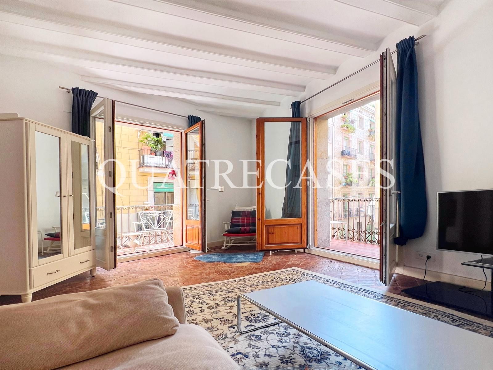 Vista exterior de Piso en venta en  Barcelona Capital con Aire acondicionado, Calefacción y Amueblado