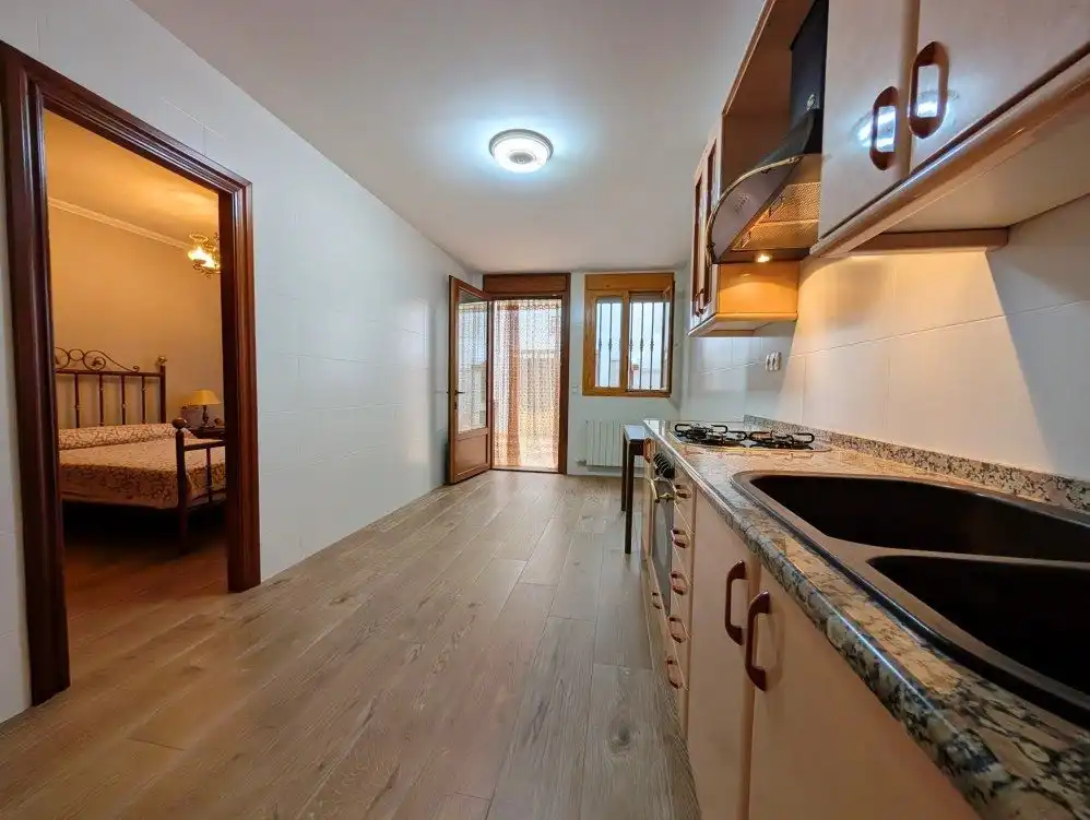 Kitchen of Detached homes for sale in El Burgo de Ebro  with Heating, Terrace and Storage room