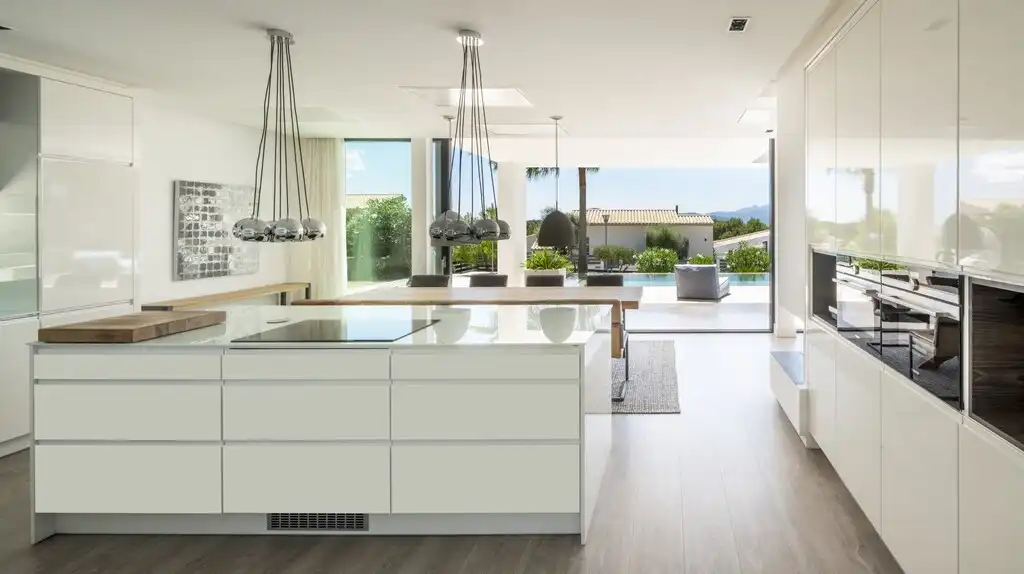 Cocina de Casa o chalet en venta en Alcúdia con Aire acondicionado, Calefacción y Jardín privado