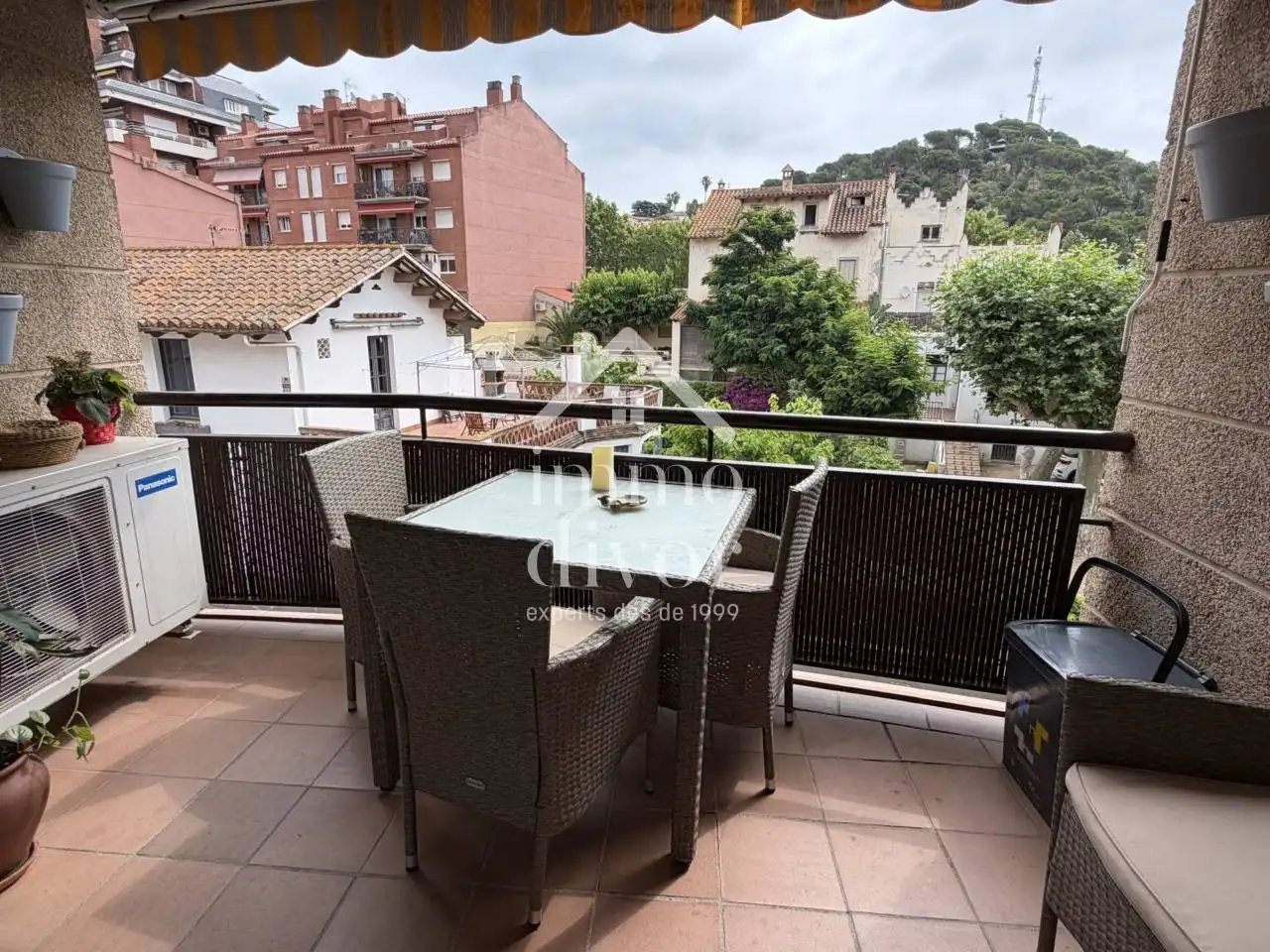 Terraza de Piso en venta en Sant Andreu de Llavaneres con Calefacción, Parquet y Balcón
