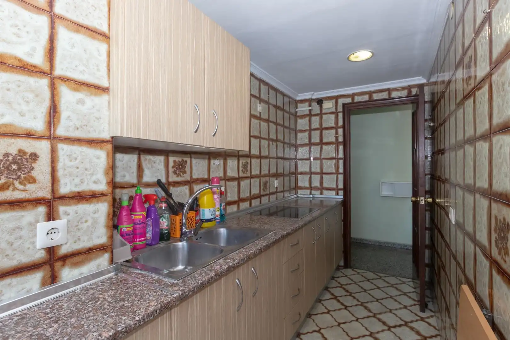 Cuina de Pis en venda en Málaga amb Aire condicionat i Terrassa