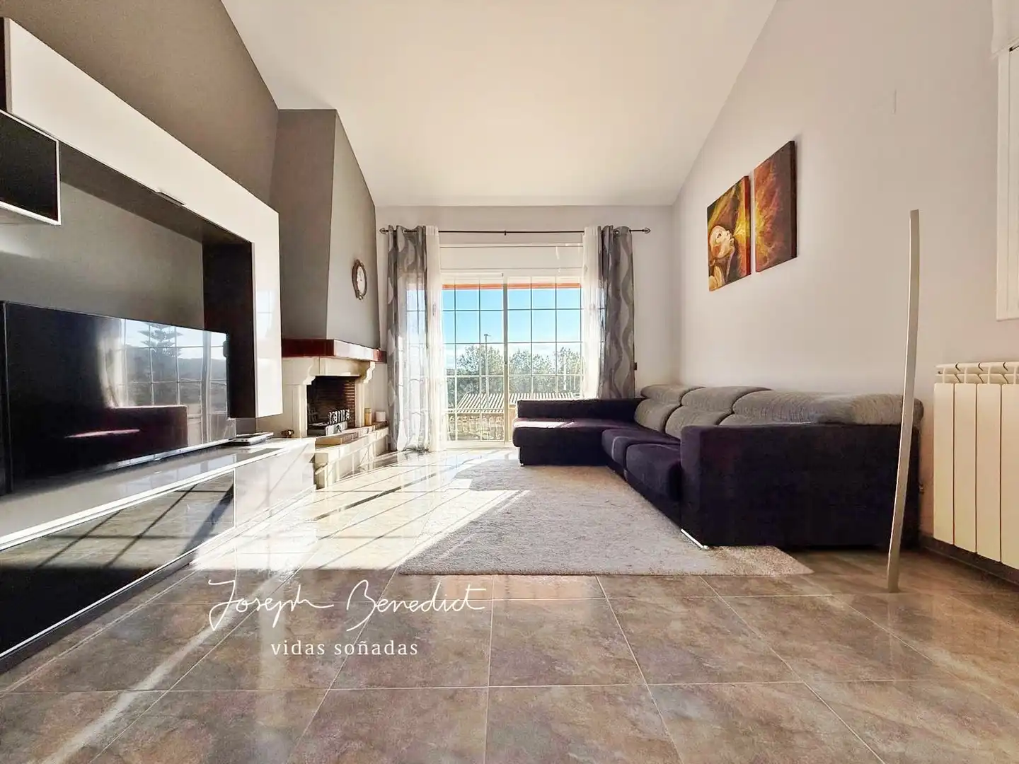 Living room of Houses for sale in Begues  with Air Conditioner, Heating and Private garden