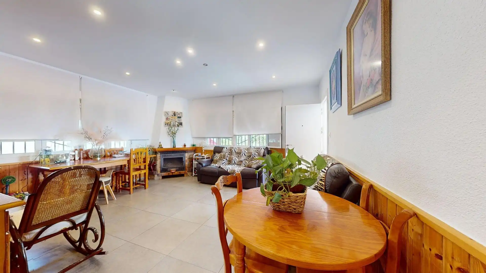 Dining room of Houses for sale in Elche / Elx  with Air Conditioner, Private garden and Terrace