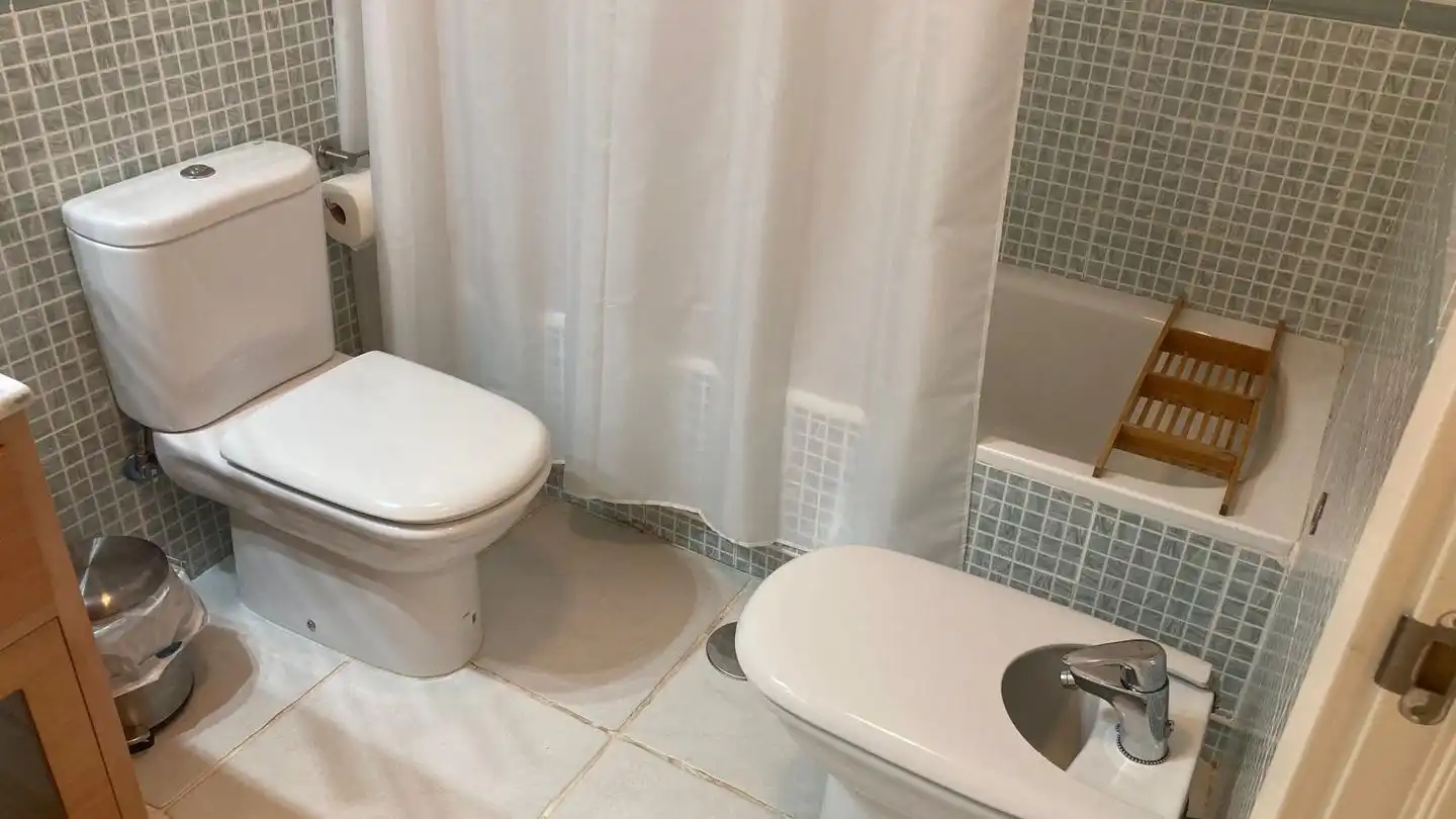 Bathroom of Flat for rent in Vera  with Air Conditioner, Terrace and Furnished