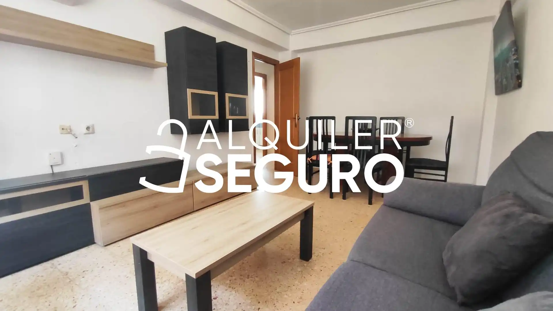 Living room of Flat for rent in Sagunto / Sagunt  with Air Conditioner, Terrace and Furnished