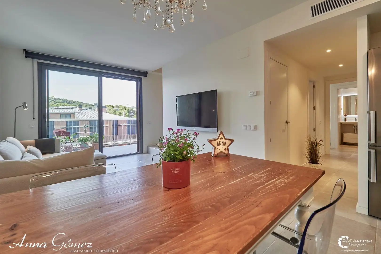Sala de estar de Ático en venta en Calafell con Aire acondicionado, Terraza y Trastero