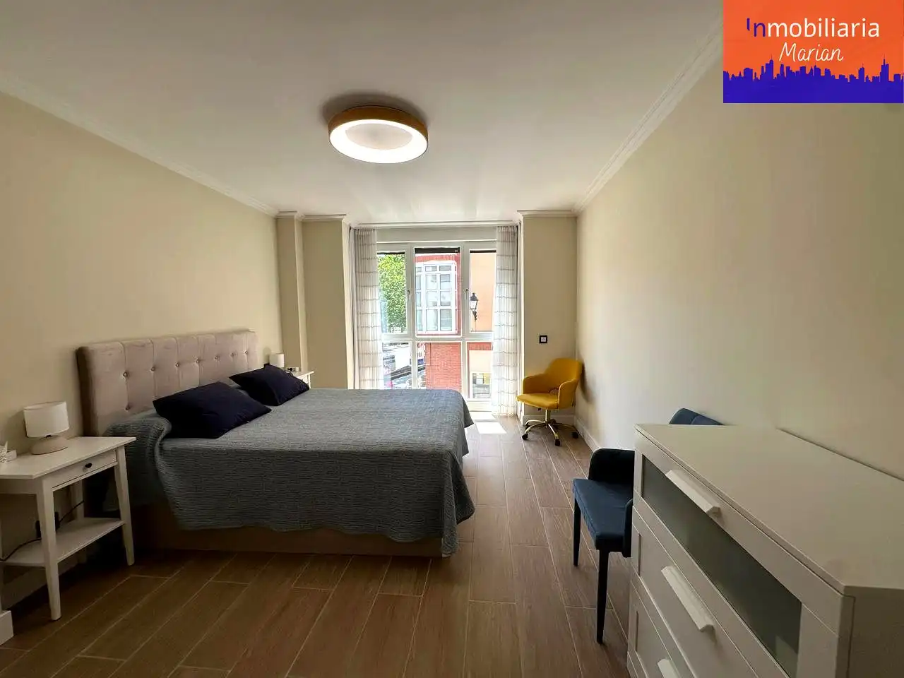 Bedroom of Flat for sale in Aranda de Duero  with Heating, Terrace and Furnished