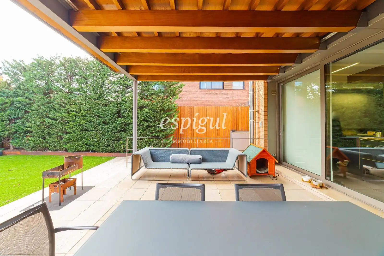 Terraza de Casa o chalet en venta en Sant Cugat del Vallès con Aire acondicionado, Parquet y Terraza