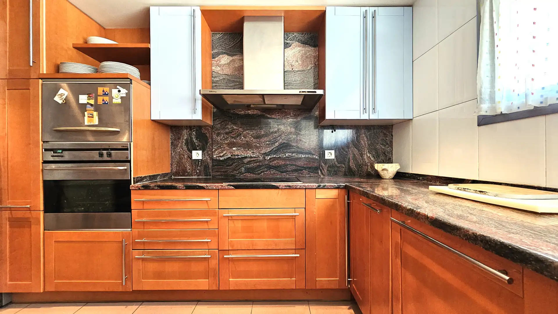 Cocina de Casa adosada en venta en Zaragoza con Aire acondicionado, Calefacción y Jardín privado