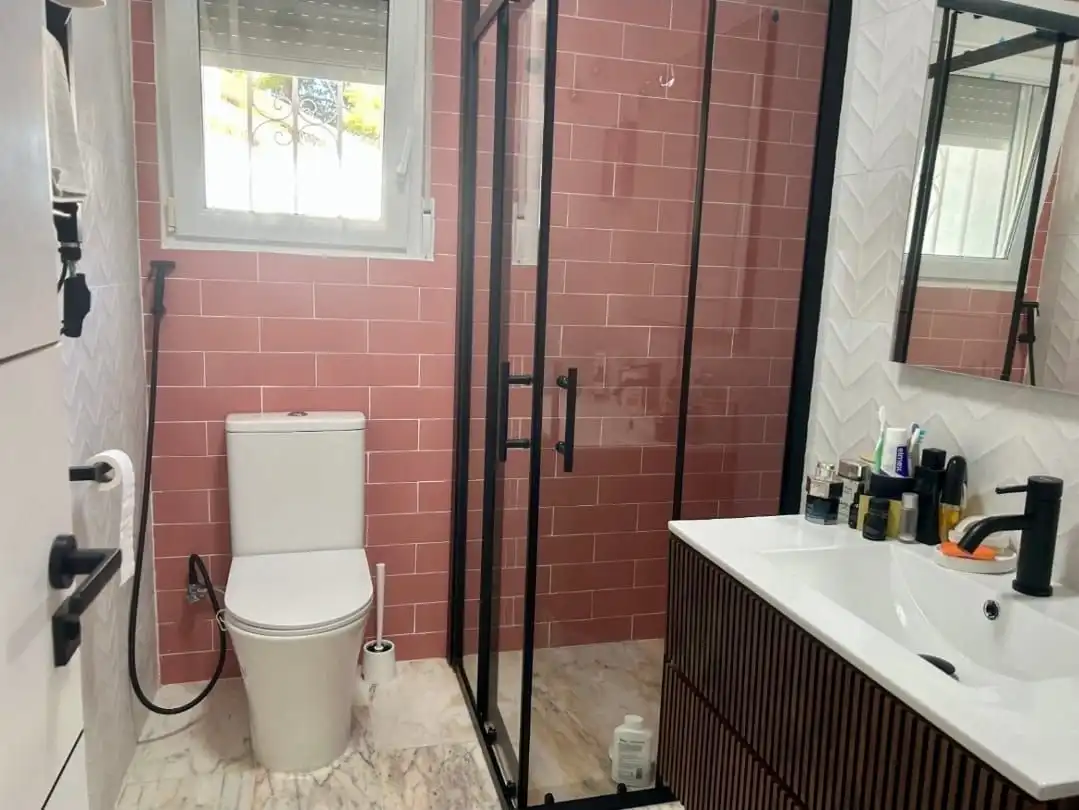 Bathroom of Houses for sale in Dénia  with Air Conditioner, Private garden and Terrace