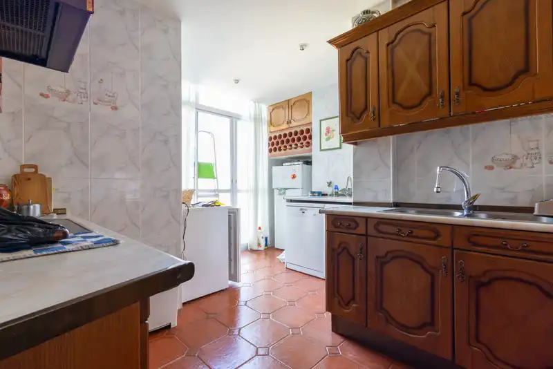 Kitchen of Flat for sale in Madrid  with Air Conditioner, Heating and Terrace