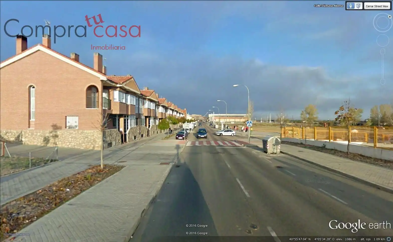 Vista exterior de Local en venda en Segovia