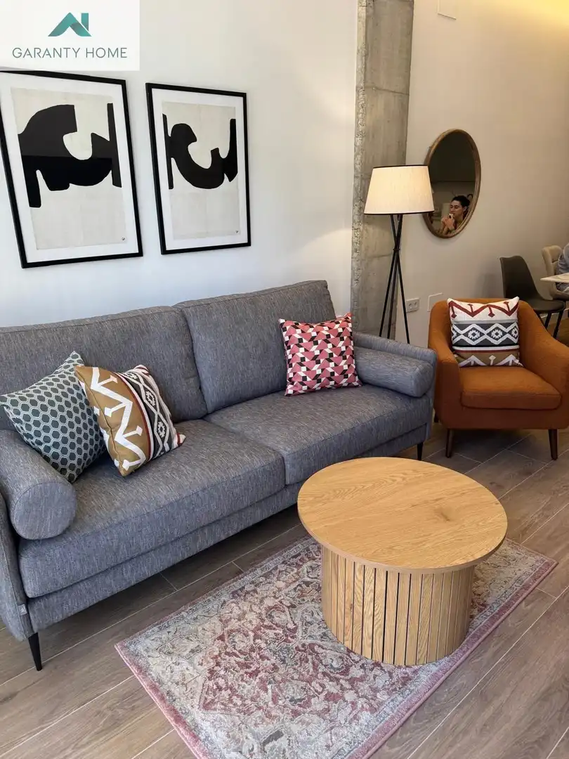 Wohnzimmer von Wohnung zur Miete in Nerja mit Klimaanlage, Heizung und Möbliert