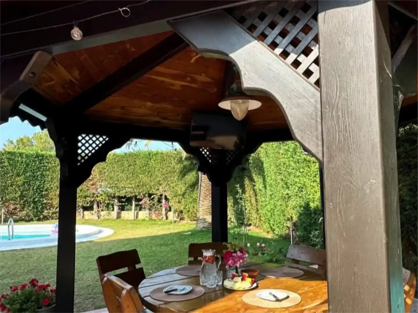 Terrassa de Finca rústica en venda en Finestrat amb Aire condicionat, Piscina i Balcó