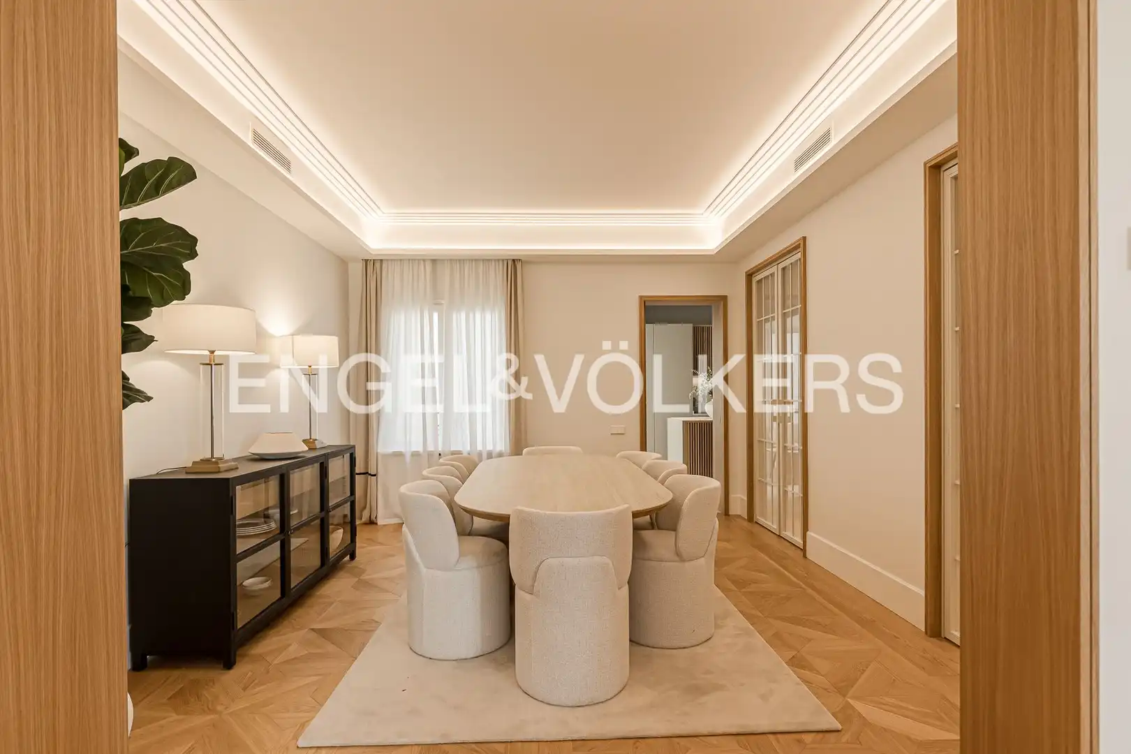 Esszimmer von Wohnung zum Verkauf in Madrid mit Klimaanlage, Heizung und Terrasse