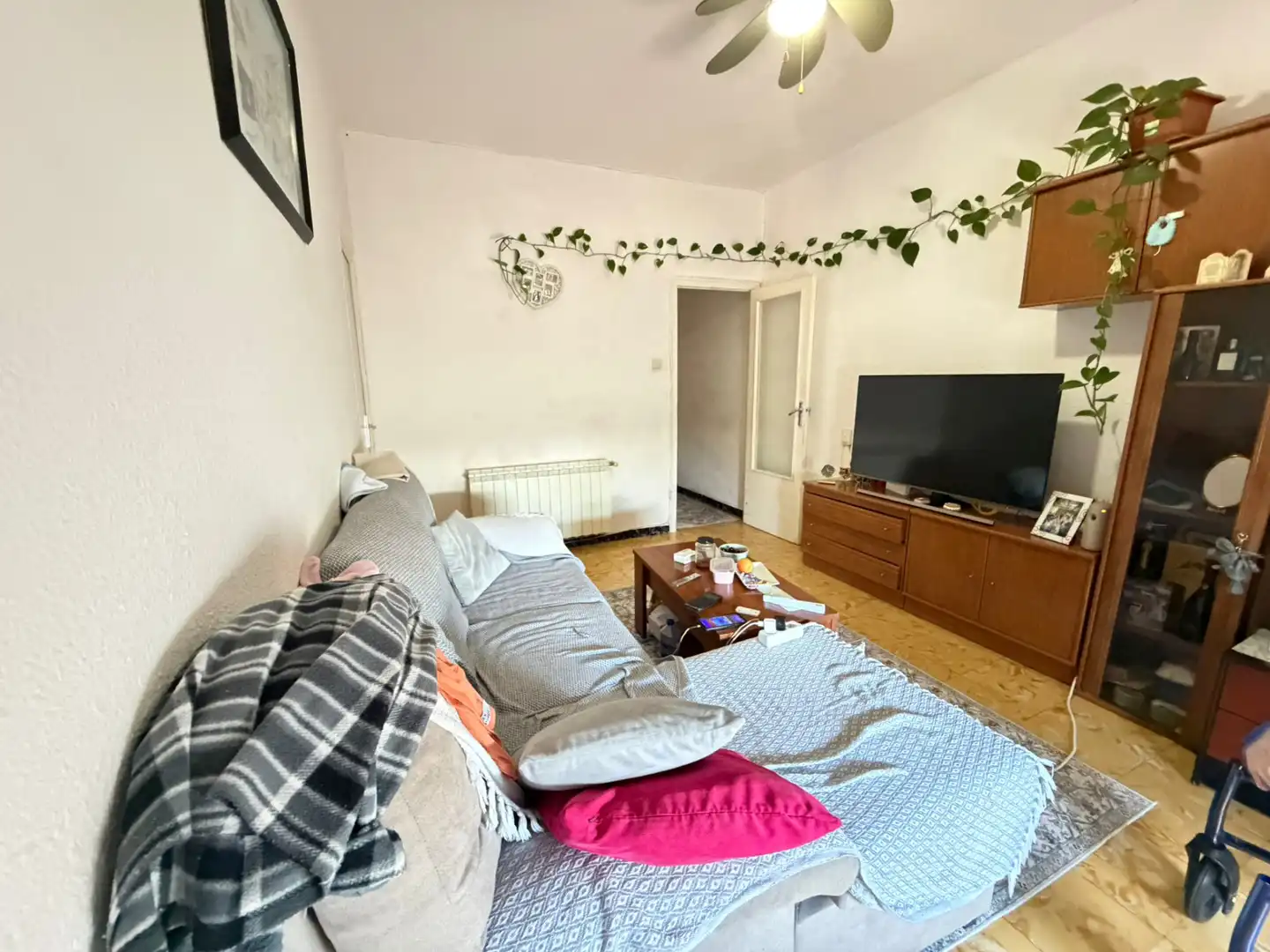 Living room of Flat for sale in Lleida  with Heating and Balcony