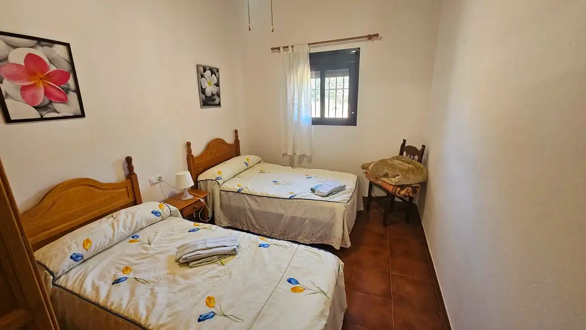 Habitación de Casa o chalet en venta en Higuera de la Sierra con Aire acondicionado, Jardín privado y Terraza